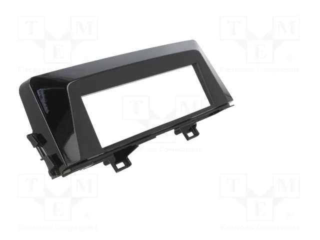 PER.PIC. Bastidor de montaje de radio para Kia Picanto 2017+, 1 DIN, brillo negro