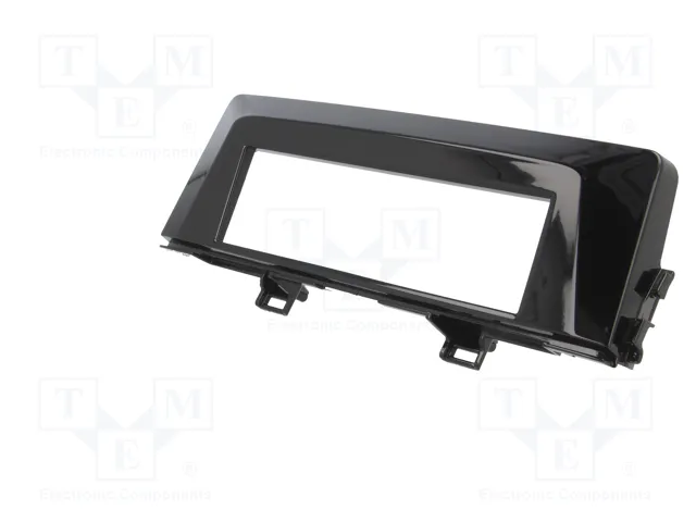 PER.PIC. Bastidor de montaje de radio para Kia Picanto 2017+, 1 DIN, brillo negro