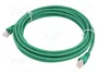 TELEGÄRTNER Patch Cord Cat 5 F/UTP 5m Verde