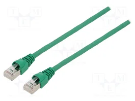 TELEGÄRTNER Patch Cord Cat 5 F/UTP 5m Verde
