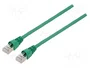 TELEGÄRTNER Patch Cord Cat 5 F/UTP 5m Verde