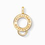 Abalorio Mujer Thomas Sabo X0247-413-39 Dorado 1,5 cm