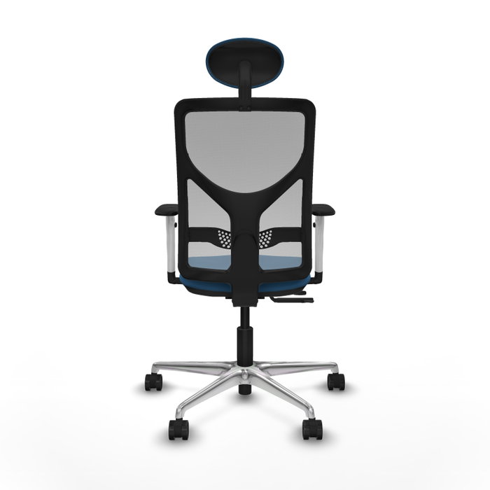 PIQUERAS Y CRESPO Silla de oficina Motilla con Mecanismo Sincro/Traslack Azul claro y Gris PIQUERAS Y CRESPO Silla de oficina Motilla con Mecanismo Sincro/Traslack Azul claro y Gris