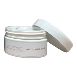 CAMBIUM ESSENTIALS Arcilla de Jara Limpiador Facial 100 Ml Tarro para Piel Luminosa y Regeneración Celular Bio Vegano