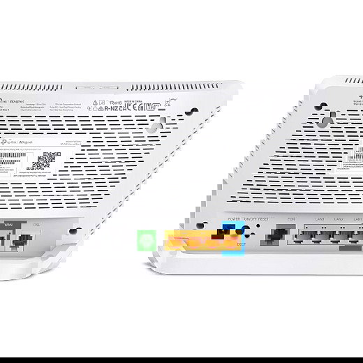 TP-Link Router VX231v Wi-Fi 6 Doble Banda 2.4 GHz / 5 GHz Ethernet ADSL Blanco Router de Sobremesa