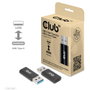 CLUB-3D Adaptador USB 3.2 Gen1 Tipo A a USB 3.2 Gen1 Tipo C Negro CAC-1525