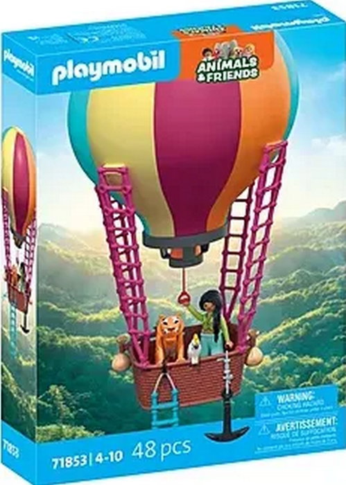 PLAYMOBIL Viaje en Globo Animals y Friends 71853 PLAYMOBIL Viaje en Globo Animals y Friends 71853
