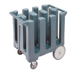 CAMBRO Carro fijo para platos Gris granito