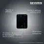 Severin Placa de Inducción Portátil DK1032, 1 Quemador, 28 x 37 x办公.2 cm, Color Negro