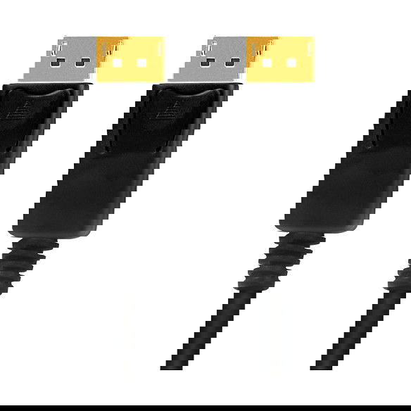 LogiLink Cable DisplayPort a DisplayPort 5 m CD0103, Macho a Macho, 4K 60Hz 3840x2160, Negro, 21.6 Gbit/s, Versión 1.2