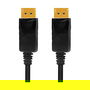 LogiLink Cable DisplayPort a DisplayPort 5 m CD0103, Macho a Macho, 4K 60Hz 3840x2160, Negro, 21.6 Gbit/s, Versión 1.2