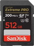 SanDisk Extreme PRO SDXC 512 GB 200 MB/s