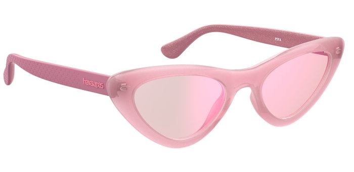Havaianas PIPA-EQK-13 Gafas de sol Rosa con cristal Violeta espejo Havaianas PIPA-EQK-13 Gafas de sol Rosa con cristal Violeta espejo