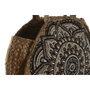 DKD Home Decor Surtido de 2 Bolsos de Yute 36x12x36 cm