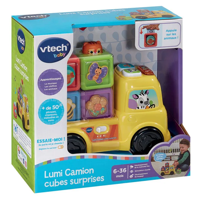 VTECH BABY Cubos Sorpresa Lumi Truck Multicolor