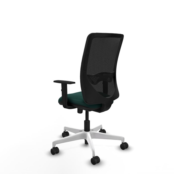 PIQUERAS Y CRESPO Silla de oficina Zulema con mecanismo Sincro, Verde botella y Negro PIQUERAS Y CRESPO Silla de oficina Zulema con mecanismo Sincro, Verde botella y Negro