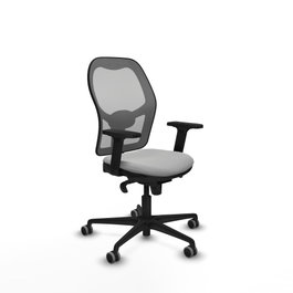 PIQUERAS Y CRESPO Silla de oficina Jorquera con mecanismo Sincro, Gris