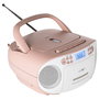 Reflexion RCR2260 Radio Portátil FM PLL 20 W LCD Azul Rosa y Blanco