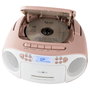 Reflexion RCR2260 Radio Portátil FM PLL 20 W LCD Azul Rosa y Blanco