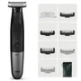 Braun Series X XT5200/ Afeitadora Eléctrica Wet and Dry para Hombres, Recortadora de Barba y Cuerpo, Batería Recargable, 45 Min, 6 Accesorios y Funda de Viaje