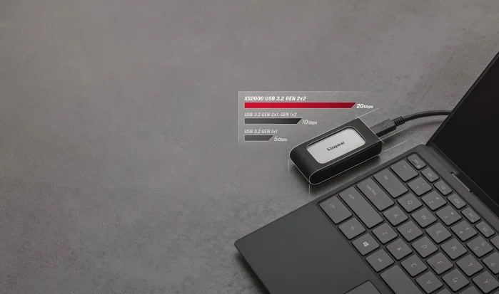 Kingston XS2000 1 TB SSD Portátil