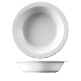 BENEDIKT ARISTOS Bol para Postre de 17 cm, Vajilla en Blanco - BL (Set de 6)