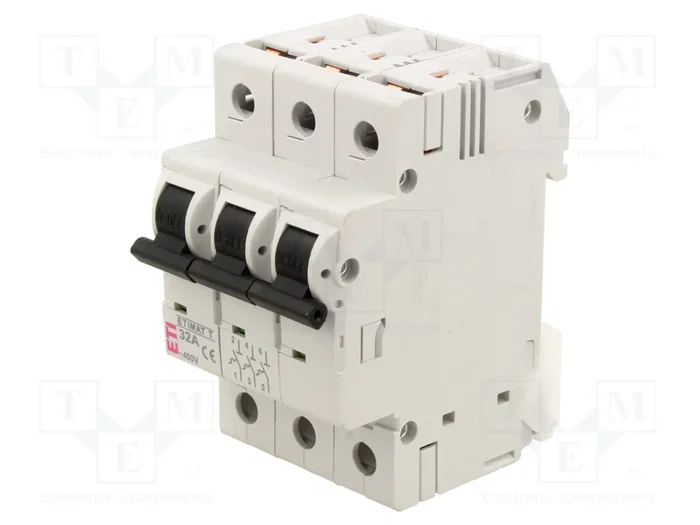 ETI POLAM ETIMAT T Limitador de potencia 3 polos 32A 230/400VAC ETI POLAM ETIMAT T Limitador de potencia 3 polos 32A 230/400VAC