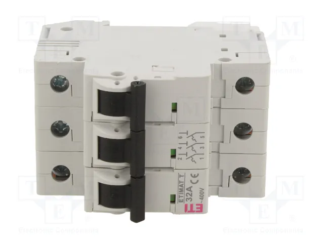 ETI POLAM ETIMAT T Limitador de potencia 3 polos 32A 230/400VAC ETI POLAM ETIMAT T Limitador de potencia 3 polos 32A 230/400VAC