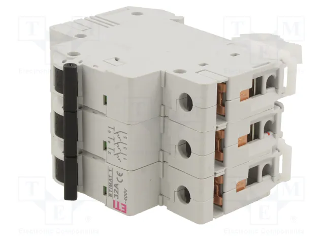 ETI POLAM ETIMAT T Limitador de potencia 3 polos 32A 230/400VAC ETI POLAM ETIMAT T Limitador de potencia 3 polos 32A 230/400VAC