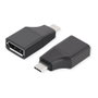 VALUE Adaptador USB Tipo C a DisplayPort v1.2, Negro