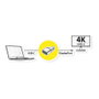 VALUE Adaptador USB Tipo C a DisplayPort v1.2, Negro