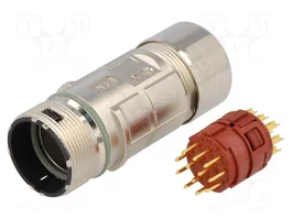LAPP Conector M23 macho de 12 pines recto IP65