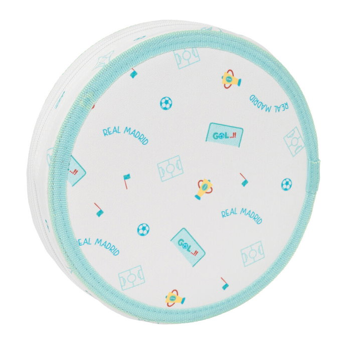 Safta Plumier Redondo Real Madrid Blanco 18 Piezas