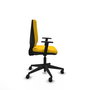 PIQUERAS Y CRESPO Silla de oficina Elche Amarillo