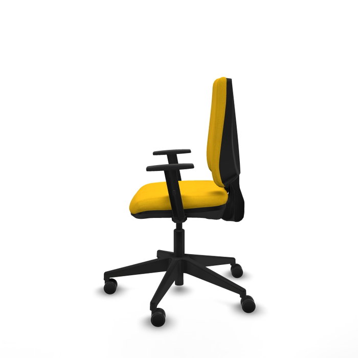 PIQUERAS Y CRESPO Silla de oficina Elche Amarillo