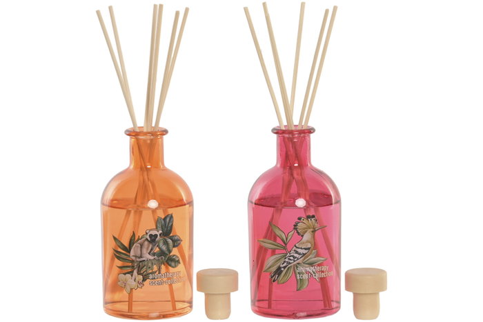 DKD Home Decor Ambientador Mikado Cristal Fruta de la Pasión y Piña 200 ml DKD Home Decor Ambientador Mikado Cristal Fruta de la Pasión y Piña 200 ml