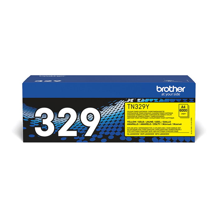 Brother TN-329YTWIN Pack de 2 Tóneres Amarillo Brother TN-329YTWIN Pack de 2 Tóneres Amarillo