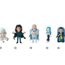 Banpresto Figura One Piece World Collectable Child Bloodline 01 Set 12 Unidades 7 cm