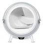 Daewoo D-HIPC101 Bandeja Higiénica Automática para Gato - Arenero con Limpieza Automática, Silencioso 45dB, Control por App Tuya, Gris/Blanco, Capacidad 4L