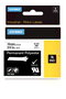 DYMO Rhino Cinta ID1-19 Negro sobre blanco Poliéster