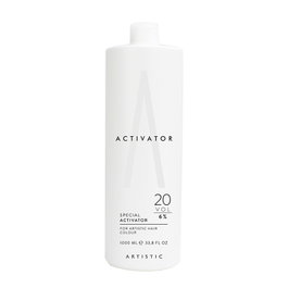 Artistic Hair Special Activator 20 Vol 6% 1000ml con Tecnología Platinium para Coloración Capilar