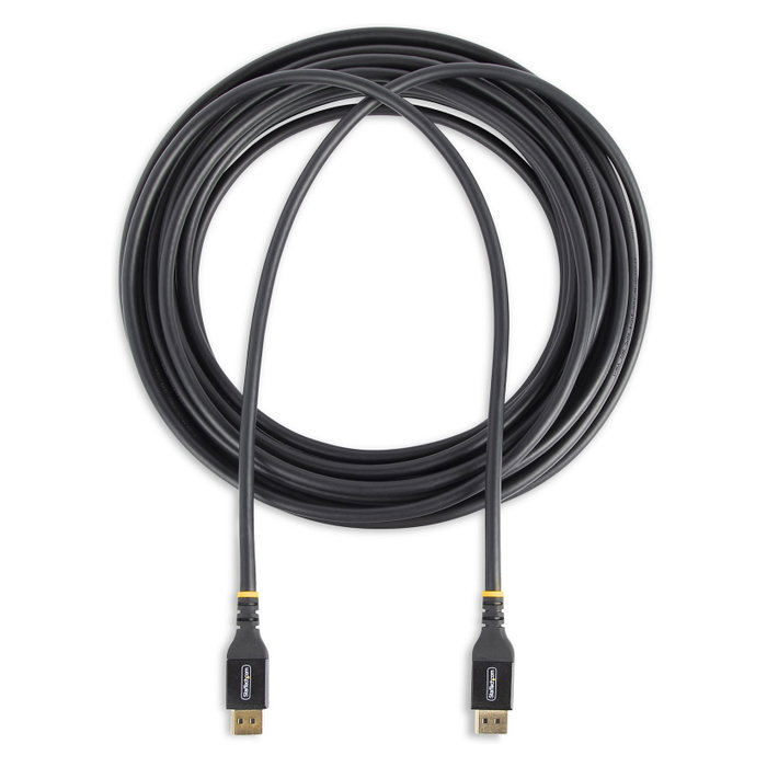 StarTech.com Cable DisplayPort 1.4 Activo 15,3 m Negro DP8K