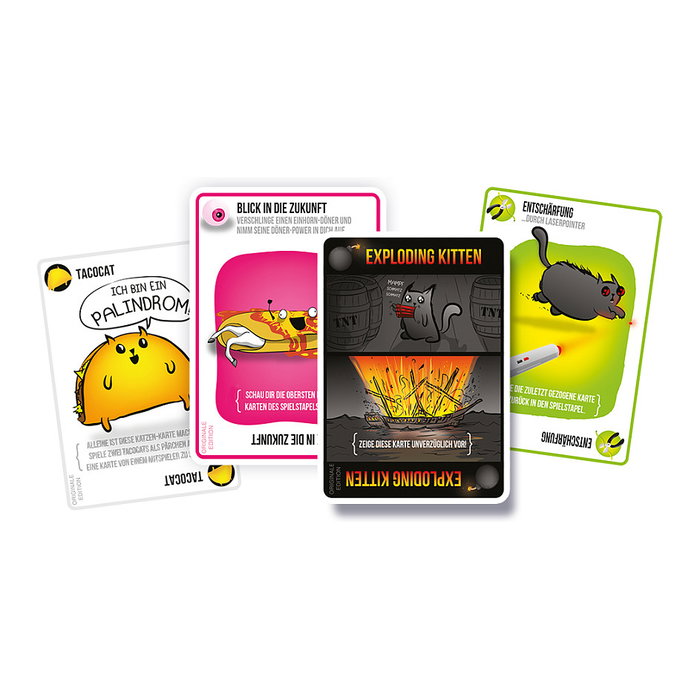Asmodee Exploding Kittens Juego de Cartas
