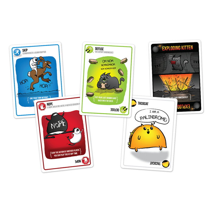 Asmodee Exploding Kittens Juego de Cartas