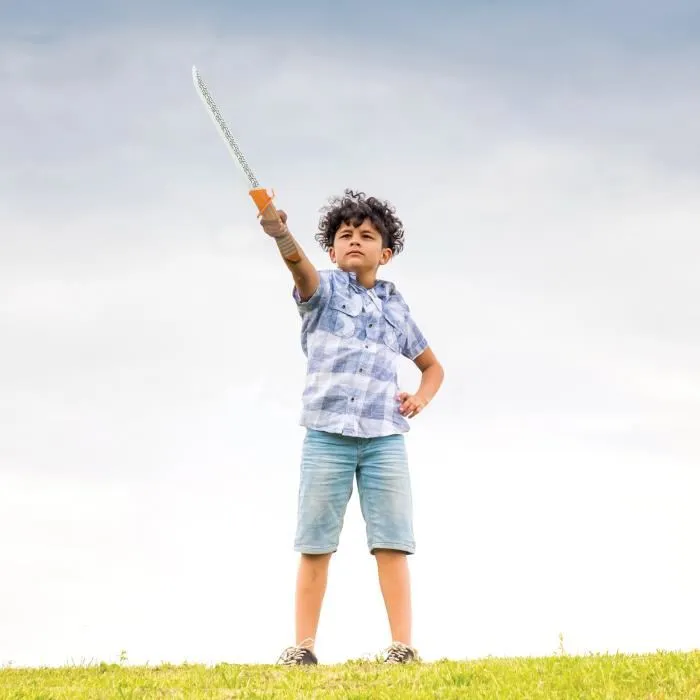 Lexibook Sable de luz LED de Naruto con efectos de sonido LEXRP20NA