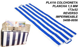 PLAYA Colchoneta Plancha Impermeable 173x52 cm
