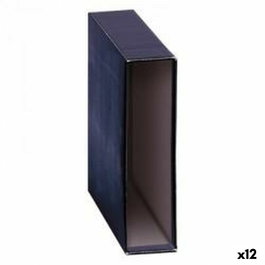 Dohe Funda Archivador Folio Lomo Ancho Negro (Set de 12)