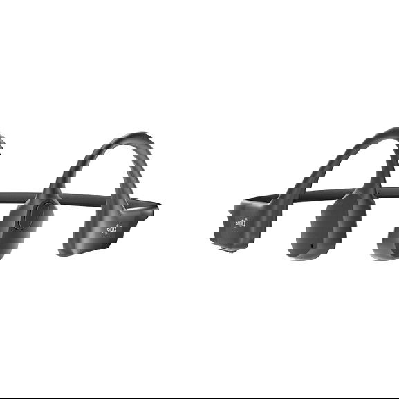 Shokz OpenRun Mini Auriculares Bluetooth Inalámbricos de Conducción Ósea para Deportes en Color Negro