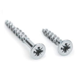 UCAFIX Tornillo Madera Cabeza Plana Pozidriv Zincado DIN 7505-A Largo 10Mm Diámetro 3.5Mm (Set 1000 Unidades)