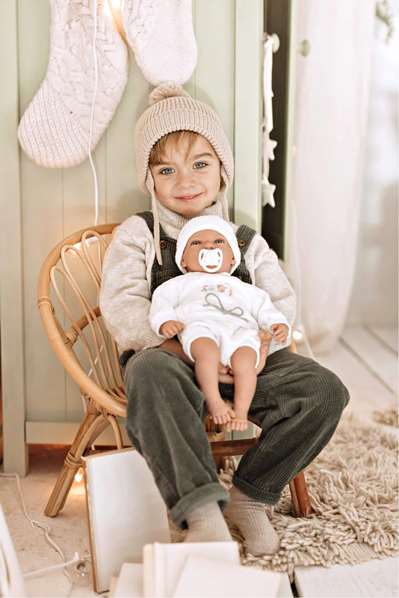 Muñecas Arias Muñeco Elegance Andie Muñeco de Peso 40 cm Cuerpo Blando Muñecas Arias Muñeco Elegance Andie Muñeco de Peso 40 cm Cuerpo Blando